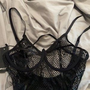 Floral Lace one piece. NWT brand new